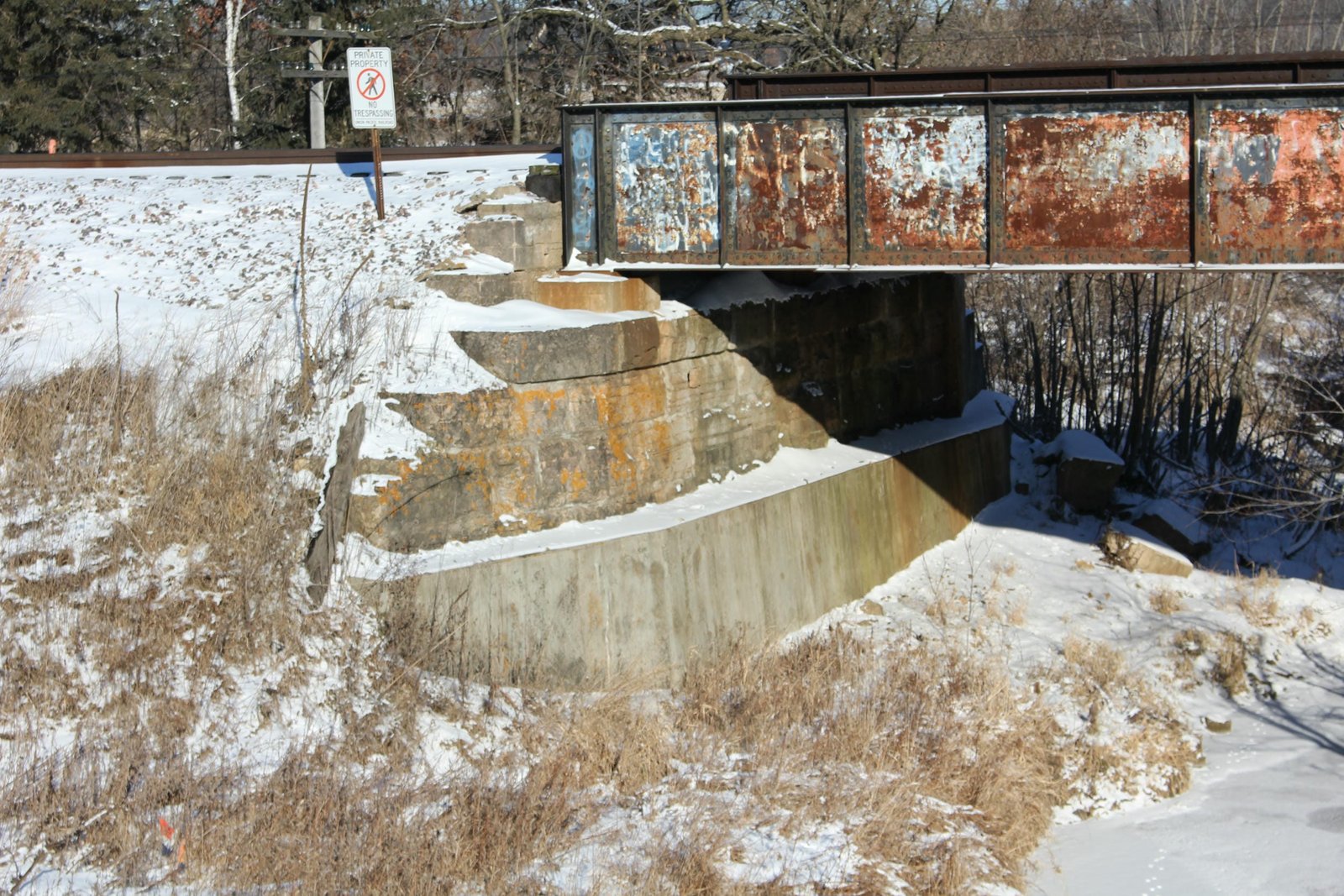 West abutment